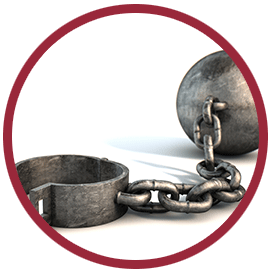 Ball & chain and the weight of unforgiveness