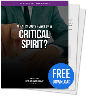 What Is God’s Heart On Critical Spiritual? – PDF